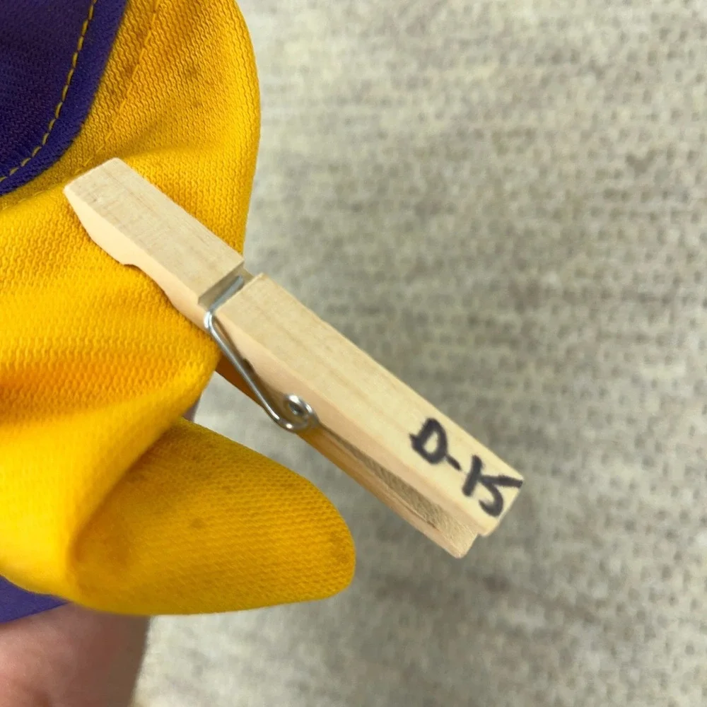 Vintage MV Seeds Trucker Hat Cap Made‎ USA 80s Farm Purple Yellow Patch Snapback